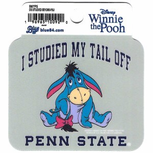 decal I Studied My Tail Off Penn State with Eeyore